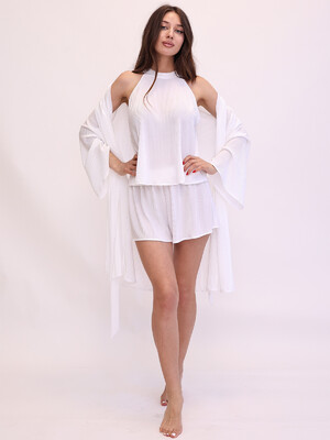 Купить Летний комплект тройка с шортами LINGERIE 170761 в Украина в Lingerie.ua - Одяг для дому та відпочинку, Фото 10