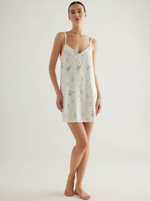 Купить Літній бавовняний халат жіночий на ґудзиках HAYS 50185 в Украина