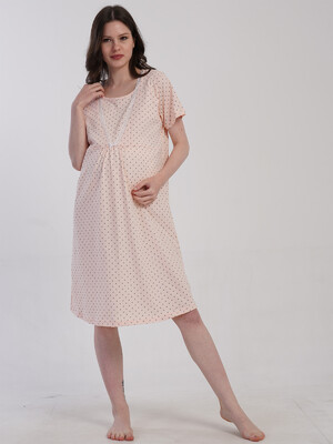 Хлопковая туника для беременных и кормящих мам VIENETTA 5033071248