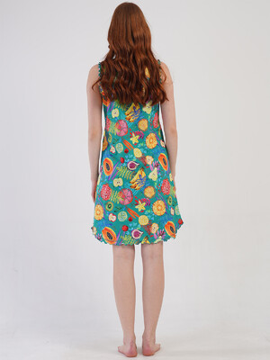 Купить Бавовняна туніка на широких бретельках VIENETTA 4092392018 в Украина в Lingerie.ua - Одяг для дому та відпочинку, Фото 7