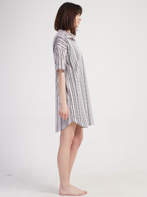 Купить Хлопковый халат на пуговицах VIENETTA 5010380389 в Украина в Lingerie.ua - Одяг для дому та відпочинку, Фото 3