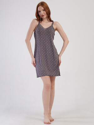 Купить Нічна сорочка на тонких бретельках VIENETTA 4092930835 в Украина в Lingerie.ua - Одяг для дому та відпочинку, Фото 2