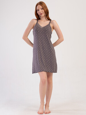 Купить Нічна сорочка на тонких бретельках VIENETTA 4092930835 в Украина в Lingerie.ua - Одяг для дому та відпочинку, Фото 5