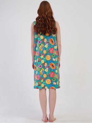 Купить Бавовняний халат жіночий на блискавці VIENETTA 4092402018 в Украина в Lingerie.ua - Одяг для дому та відпочинку, Фото 3