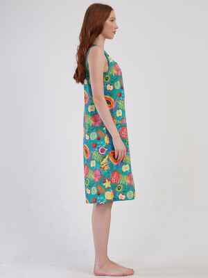 Купить Бавовняний халат жіночий на блискавці VIENETTA 4092402018 в Украина в Lingerie.ua - Одяг для дому та відпочинку, Фото 4