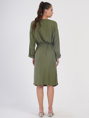 Купить Сукня з віскози на ґудзиках з довгим рукавом VIENETTA PLUS 4051000000 в Украина в Lingerie.ua - Одяг для дому та відпочинку, Фото 2