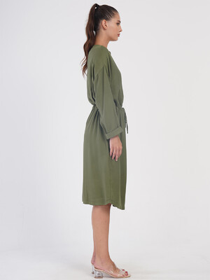 Купить Сукня з віскози на ґудзиках з довгим рукавом VIENETTA PLUS 4051000000 в Украина в Lingerie.ua - Одяг для дому та відпочинку, Фото 4