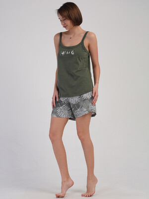 Купить Бавовняний комплект великого розміру з шортами VIENETTA 4083171526 в Украина в Lingerie.ua - Одяг для дому та відпочинку, Фото 6