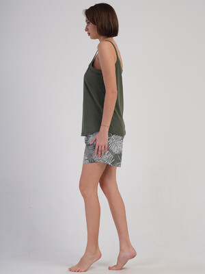 Купить Бавовняний комплект великого розміру з шортами VIENETTA 4083171526 в Украина в Lingerie.ua - Одяг для дому та відпочинку, Фото 7