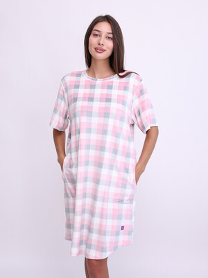 Купить Велюровая туника с коротким рукавом LINGERIE 170803 в Украина в Lingerie.ua - Одяг для дому та відпочинку, Фото 4