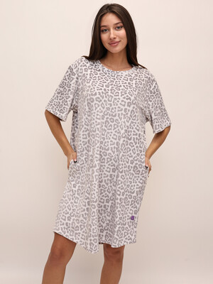 Купить Велюрова туніка з коротким рукавом LINGERIE 170803 в Украина в Lingerie.ua - Одяг для дому та відпочинку, Фото 6