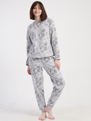 Купить Домашній жіночий костюм великого розміру з брюками VIENETTA 5010140000 в Украина в Lingerie.ua - Одяг для дому та відпочинку, Фото 3