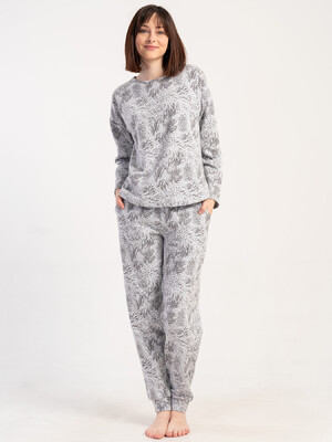 Купить Домашній жіночий костюм великого розміру з брюками VIENETTA 5010140000 в Украина в Lingerie.ua - Одяг для дому та відпочинку, Фото 4