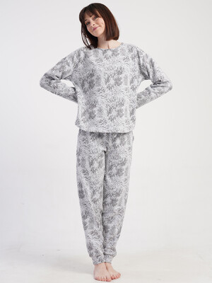 Купить Домашній жіночий костюм великого розміру з брюками VIENETTA 5010140000 в Украина в Lingerie.ua - Одяг для дому та відпочинку, Фото 5