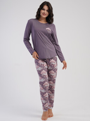 Купить Бавовняний домашній комплект великого розміру VIENETTA 5030563558 в Украина в Lingerie.ua - Одяг для дому та відпочинку, Фото 3