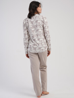 Купить Байковый доомашний комплект с длинным рукавом VIENETTA 5040493843 в Украина в Lingerie.ua - Одяг для дому та відпочинку, Фото 5