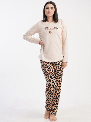 Купить Фланелевий домашній костюм з довгим рукавом VIENETTA 5021714962 в Украина