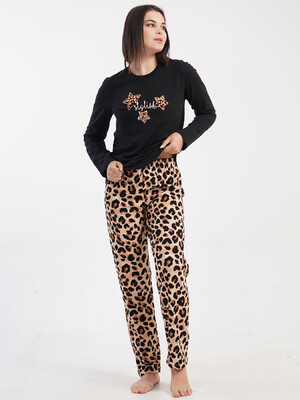 Купить Фланелевий домашній костюм з довгим рукавом VIENETTA 5021714962 в Украина в Lingerie.ua - Одяг для дому та відпочинку, Фото 9