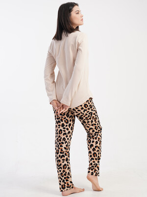 Купить Фланелевий домашній костюм з довгим рукавом VIENETTA 5021714962 в Украина в Lingerie.ua - Одяг для дому та відпочинку, Фото 6