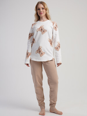 Купить Фланелевый домашний костюм с длинным рукавом VIENETTA 5021680566 в Украина в Lingerie.ua - Одяг для дому та відпочинку, Фото 7