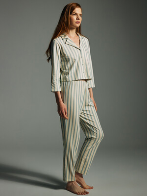 Купить Бавовняна класична піжама з брюками HAYS 62198 в Украина в Lingerie.ua - Одяг для дому та відпочинку, Фото 5