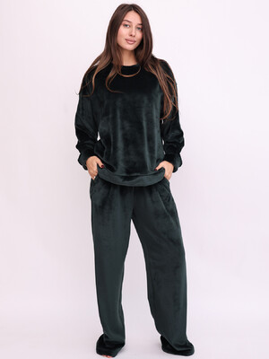 Купить Теплий плюшевий костюм жіночий LINGERIE 170814 в Украина в Lingerie.ua - Одяг для дому та відпочинку, Фото 4