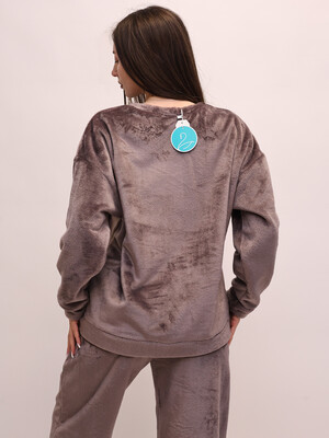 Купить Теплий плюшевий костюм жіночий LINGERIE 170814 в Украина в Lingerie.ua - Одяг для дому та відпочинку, Фото 4