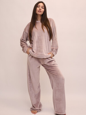 Купить Теплий плюшевий костюм жіночий LINGERIE 170814 в Украина в Lingerie.ua - Одяг для дому та відпочинку, Фото 8