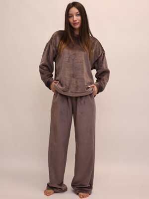 Купить Теплий плюшевий костюм жіночий LINGERIE 170814 в Украина в Lingerie.ua - Одяг для дому та відпочинку, Фото 9