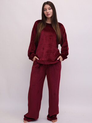 Купить Теплий плюшевий костюм жіночий LINGERIE 170814 в Украина в Lingerie.ua - Одяг для дому та відпочинку, Фото 10