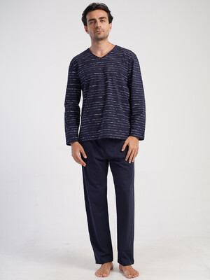 Купить Хлопковый домашний костюм с длинным рукавом VIENETTA MAN 5020573674 в Украина в Lingerie.ua - Одяг для дому та відпочинку, Фото 3
