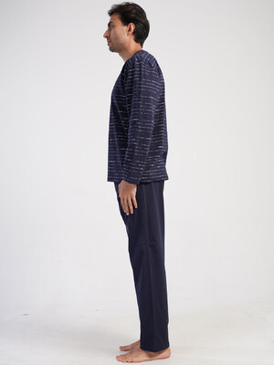 Купить Хлопковый домашний костюм с длинным рукавом VIENETTA MAN 5020573674 в Украина в Lingerie.ua - Одяг для дому та відпочинку, Фото 5