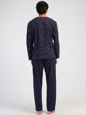 Купить Хлопковый домашний костюм с длинным рукавом VIENETTA MAN 5020573674 в Украина в Lingerie.ua - Одяг для дому та відпочинку, Фото 6