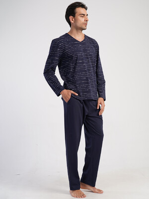 Купить Хлопковый домашний костюм с длинным рукавом VIENETTA MAN 5020573674 в Украина в Lingerie.ua - Одяг для дому та відпочинку, Фото 7