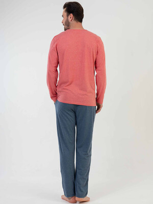 Купить Трикотажный домашний комплект с длинным рукавом VIENETTA MAN 2041220000 в Украина в Lingerie.ua - Одяг для дому та відпочинку, Фото 2