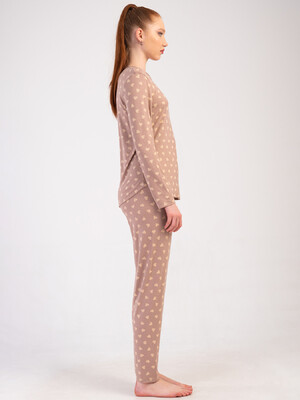 Купить Вискозный комплект с длинным рукавом VIENETTA 5021050841 в Украина в Lingerie.ua - Одяг для дому та відпочинку, Фото 2