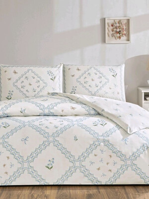 Купить Двуспальный комплект постельного белья TAC Ranforce Elyon в Украина