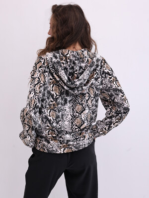 Купить Велюровый костюм женский большого размера с принтом LINGERIE 170800-П в Украина в Lingerie.ua - Одяг для дому та відпочинку, Фото 2