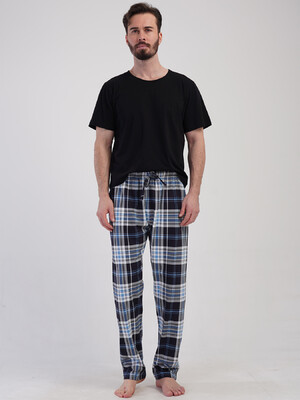 Купить Хлопковые брюки мужские большого размера VIENETTA MAN 4100841223 в Украина в Lingerie.ua - Одяг для дому та відпочинку, Фото 2