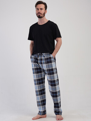 Купить Хлопковые брюки мужские большого размера VIENETTA MAN 4100841223 в Украина в Lingerie.ua - Одяг для дому та відпочинку, Фото 3