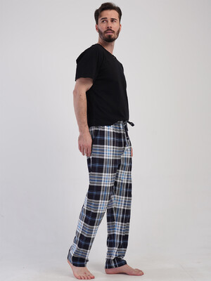 Купить Хлопковые брюки мужские большого размера VIENETTA MAN 4100841223 в Украина в Lingerie.ua - Одяг для дому та відпочинку, Фото 4