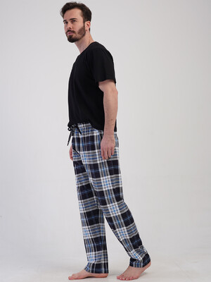 Купить Хлопковые брюки мужские большого размера VIENETTA MAN 4100841223 в Украина в Lingerie.ua - Одяг для дому та відпочинку, Фото 6