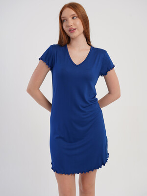 Купить Хлопковая домашняя туника женская VIENETTA 5080040000 в Украина в Lingerie.ua - Одяг для дому та відпочинку, Фото 5