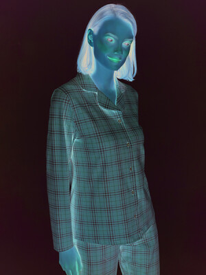 Купить Бавовняна класична піжама з довгим рукавом SEVIM 17143 в Украина в Lingerie.ua - Одяг для дому та відпочинку, Фото 2