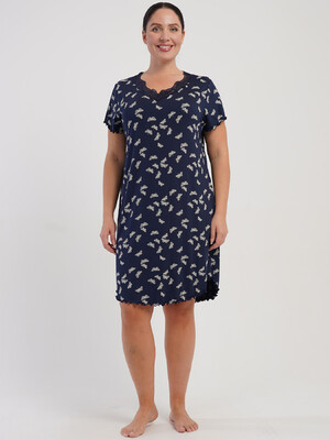 Купить Ночная сорочка большого размера с коротким рукавом VIENETTA 5080380043 в Украина