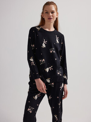 Купить Бавовняний домашній комплект з довгим рукавом HAYS 62210 в Украина в Lingerie.ua - Одяг для дому та відпочинку, Фото 6