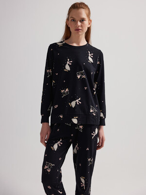 Купить Бавовняний домашній комплект з довгим рукавом HAYS 62210 в Украина в Lingerie.ua - Одяг для дому та відпочинку, Фото 7