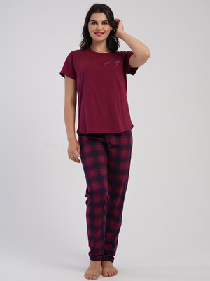 Купить Бавовняний домашній комплект великого розміру VIENETTA 5031392334 в Украина в Lingerie.ua - Одяг для дому та відпочинку, Фото 8