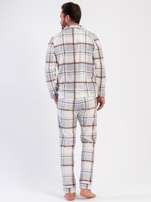 Купить Флісова класична піжама з довгим рукавом VIENETTA MAN 1618361133 в Украина в Lingerie.ua - Одяг для дому та відпочинку, Фото 6