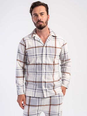 Купить Флісова класична піжама з довгим рукавом VIENETTA MAN 1618361133 в Украина в Lingerie.ua - Одяг для дому та відпочинку, Фото 7